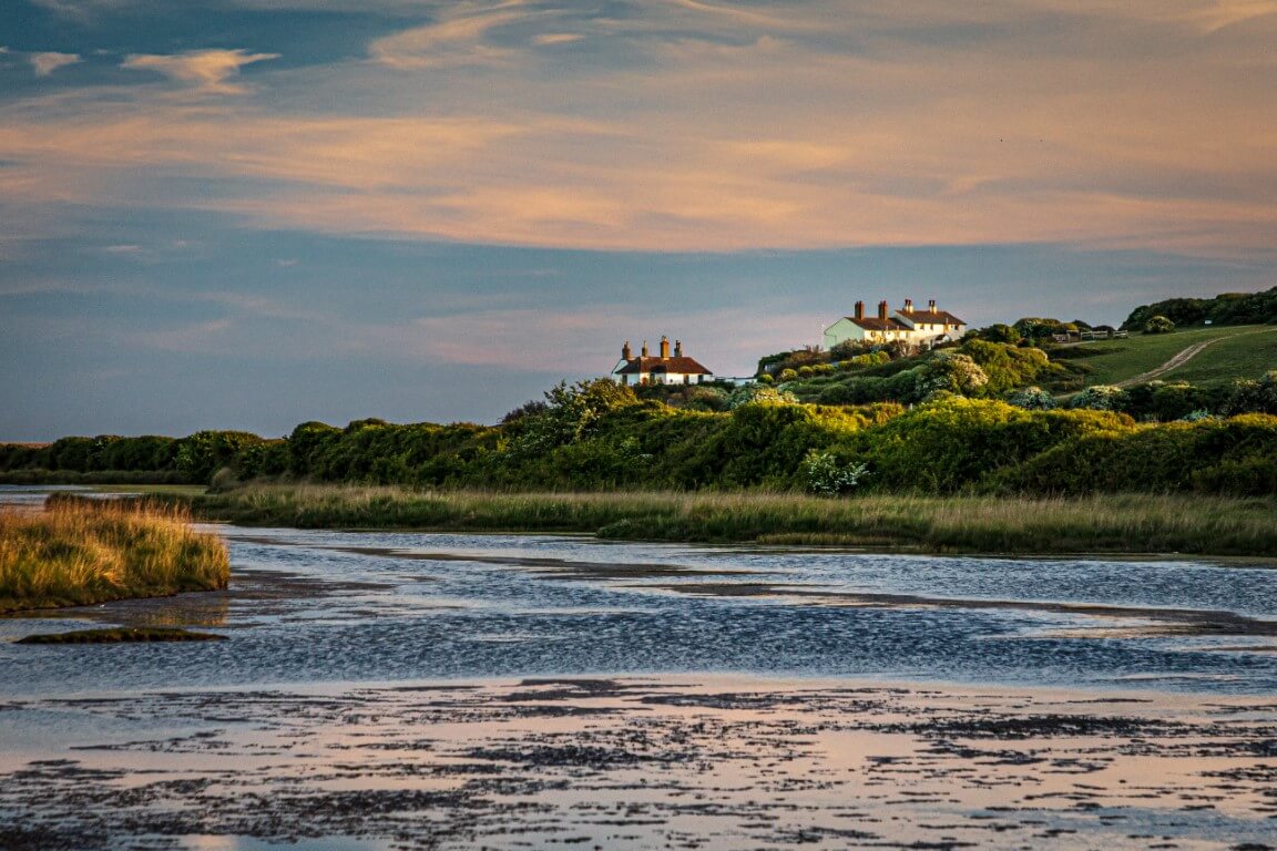 The Coastguard Cottages and Cuckmere Haven
